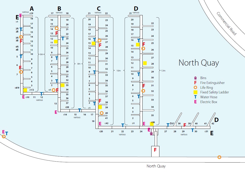 North Quay Pontoon Plan