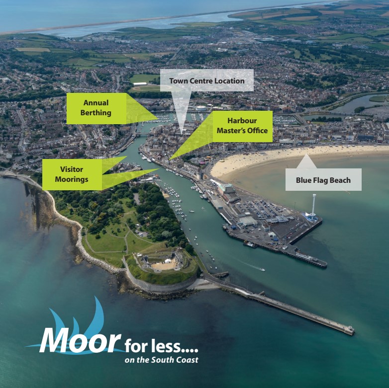 Aerial Image Weymouth Harbour entrance