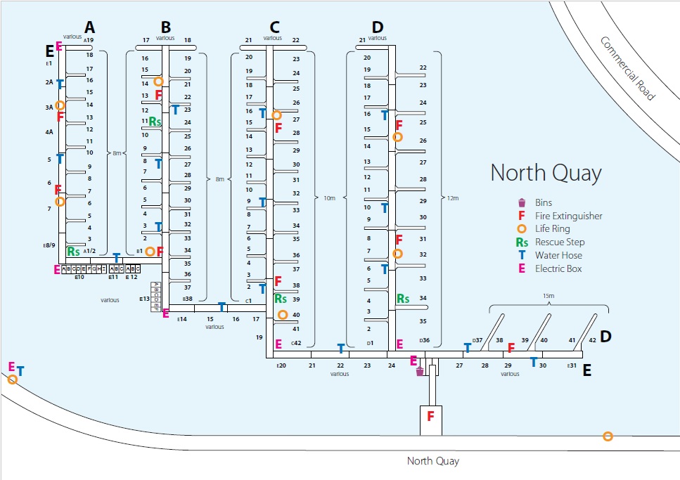 North Quay Pontoon Plan 2026