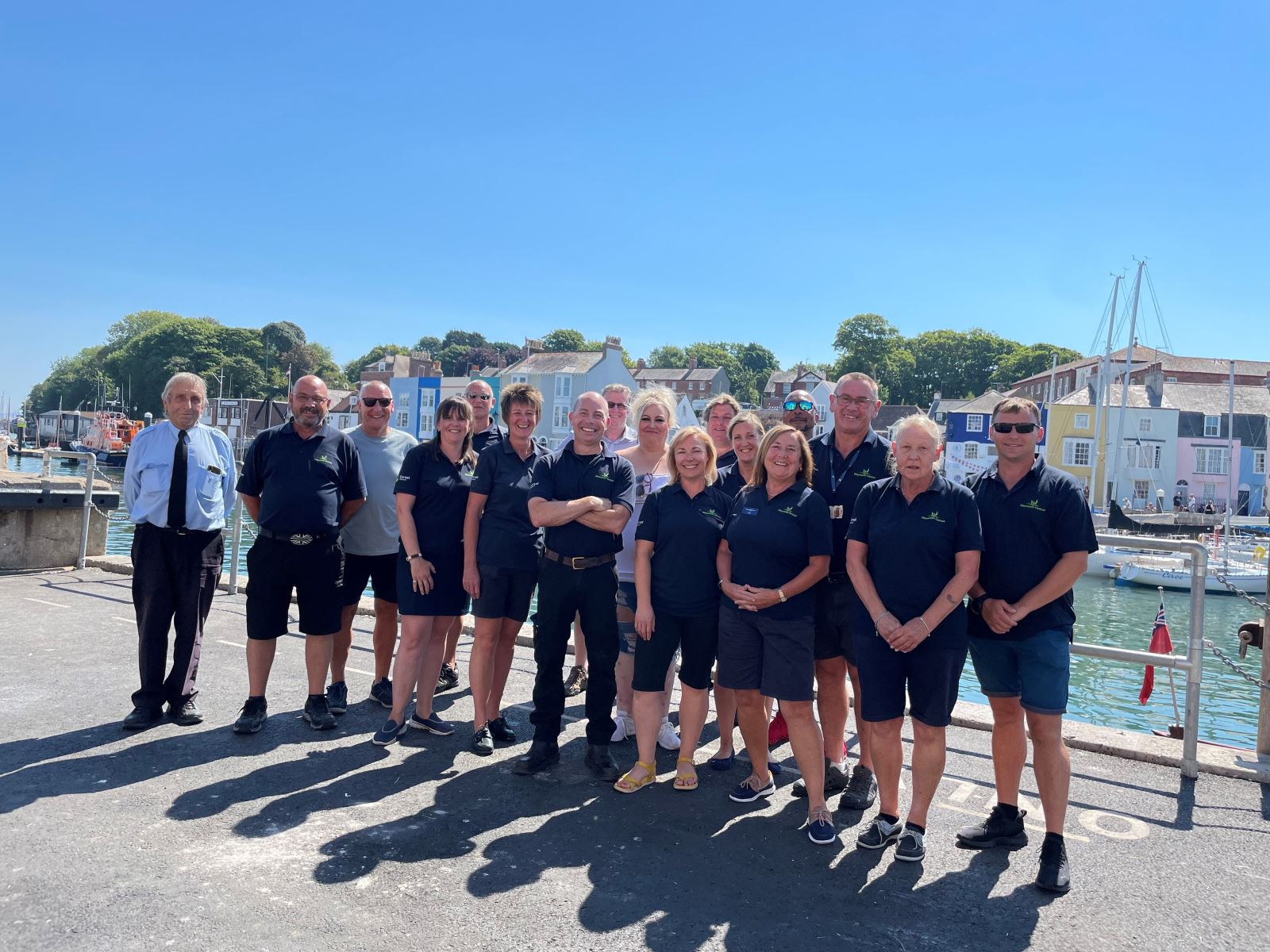 Weymouth Harbour Team bid goodbye to Harbour Master Jamie