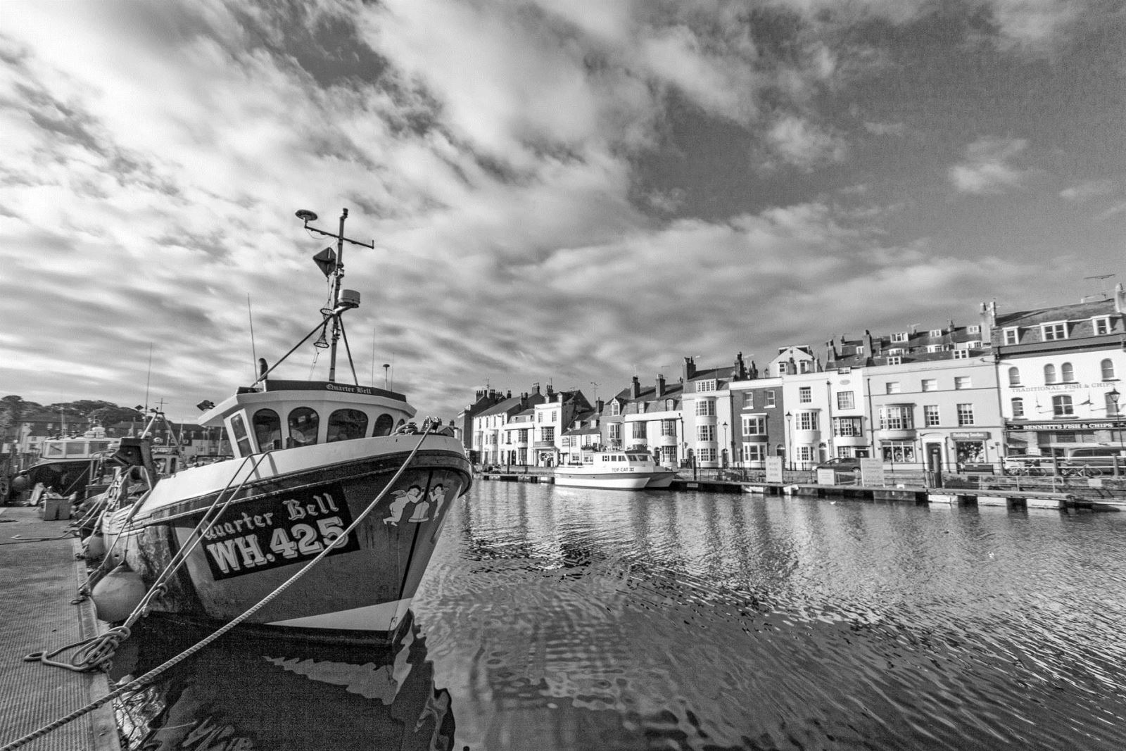 Fishning vessels in Weymouth Harbour 