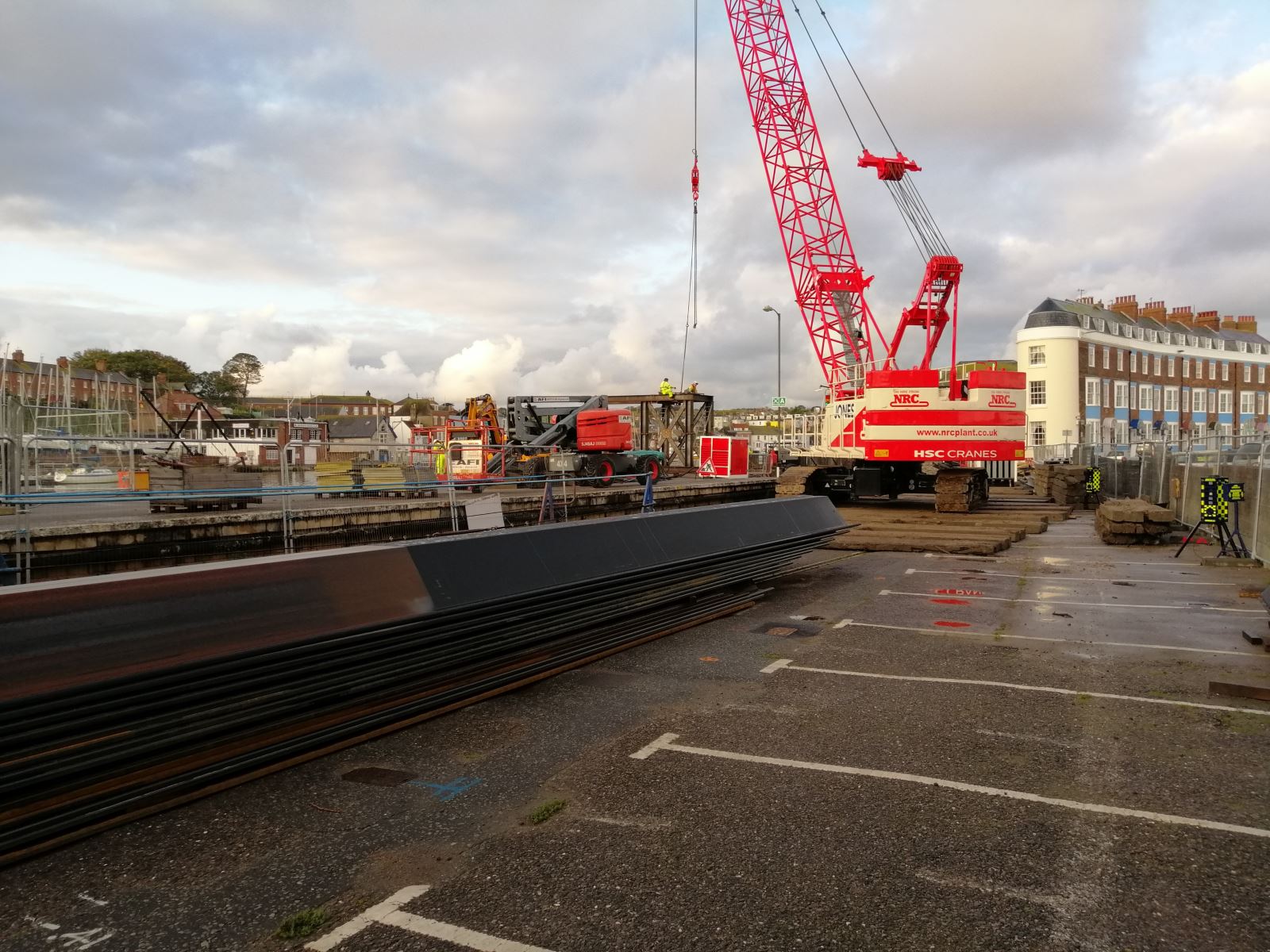 Harbour Walls Work in Progress October 2019