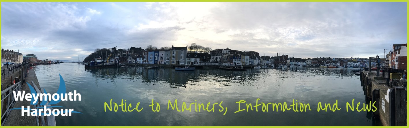 Weymouth Harbour Notice to Mariners News Footer