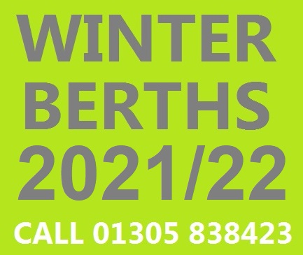 Winter Berths 2021/22 01305 838423